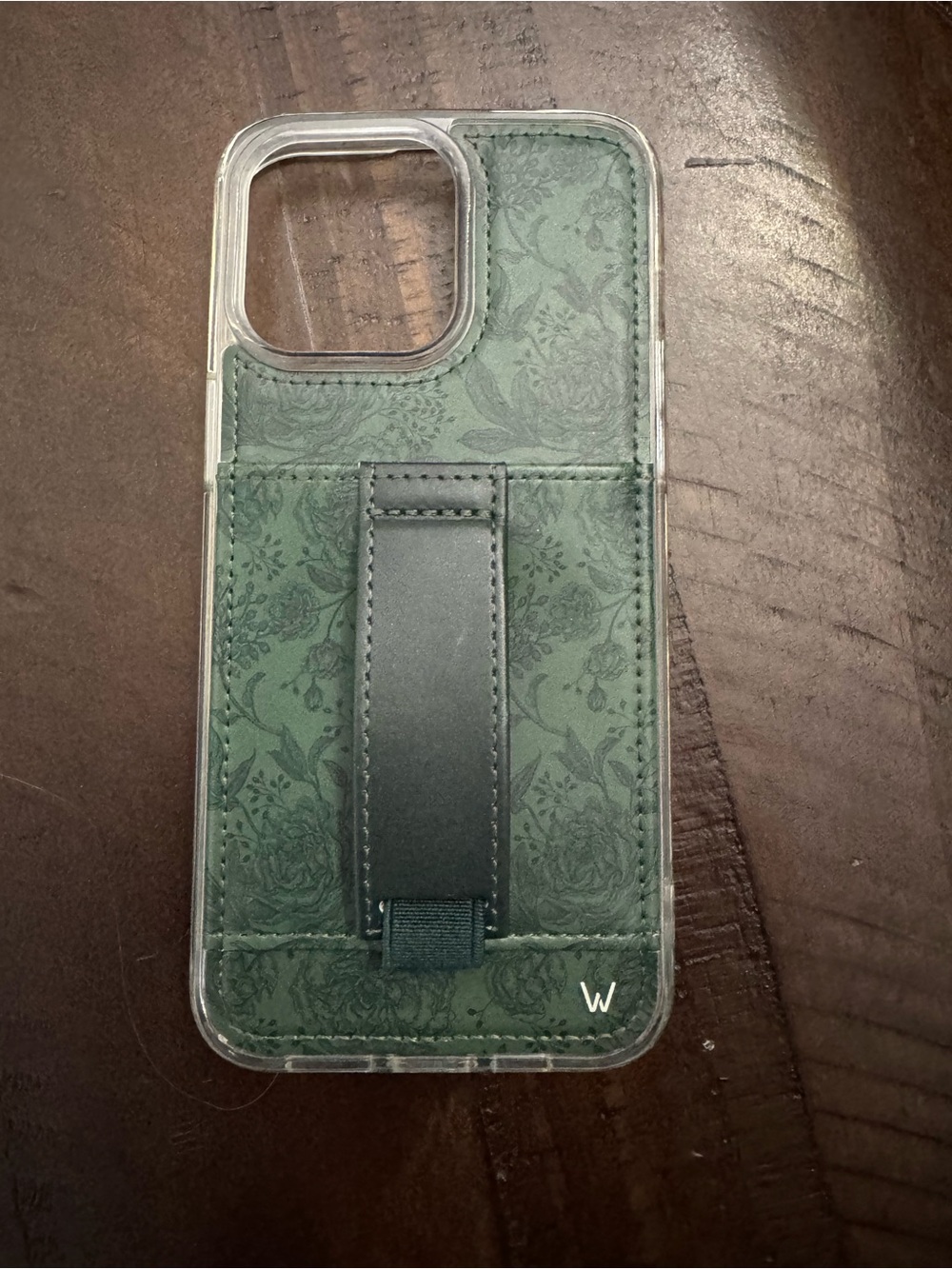 iPhone 15 Max Pro Secret Garden Walli Phone Case with Strap